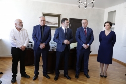 КОЛЛЕКТИВУ МИНИСТЕРСТВА КУЛЬТУРЫ ПРЕДСТАВИЛИ НОВОГО МИНИСТРА ГУДИСУ АГРБА