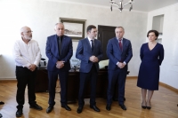КОЛЛЕКТИВУ МИНИСТЕРСТВА КУЛЬТУРЫ ПРЕДСТАВИЛИ НОВОГО МИНИСТРА ГУДИСУ АГРБА