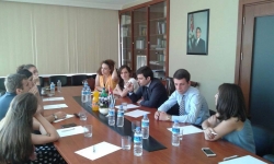 ГРУППА СТУДЕНТОВ АГУ ПРОХОДИТ ЛИНГВИСТИЧЕСКУЮ ПРАКТИКУ В  ОДНОМ ИЗ СТАМБУЛЬСКИХ ВУЗОВ
