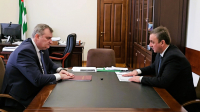 РАБОЧАЯ ВСТРЕЧА С МИНИСТРОМ ЗДРАВООХРАНЕНИЯ