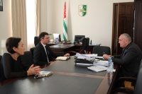 АЛЕКСАНДР АНКВАБ И ГУДИСА АГРБА ОБСУДИЛИ ПЛАН ДЕЯТЕЛЬНОСТИ МИНКУЛЬТА