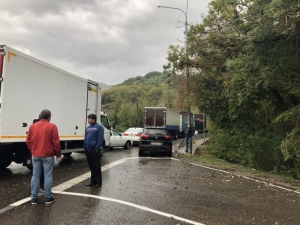 АВТОБУС РУСДРАМА ЗАСТРЯЛ В ПРОБКЕ В МАГРИ