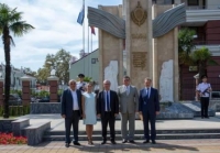 В СОЧИ СОСТОЯЛАСЬ РАБОЧАЯ ВСТРЕЧА  ЗАММИНИСТРА ВНУТРЕННИХ ДЕЛ РФ ИГОРЯ ЗУБОВА И МИНИСТРА  ВНУТРЕННИХ ДЕЛ АБХАЗИИ  АСЛАНА КОБАХИЯ