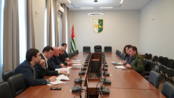 В ПАРЛАМЕНТЕ РАССМОТРЕЛИ ПРОЕКТ ЗАКОНА &laquo;О ВНЕСЕНИИ ИЗМЕНЕНИЙ В ЗАКОН РЕСПУБЛИКИ АБХАЗИЯ &laquo;ОБ ОРГАНАХ ГОСУДАРСТВЕННОЙ БЕЗОПАСНОСТИ&raquo;