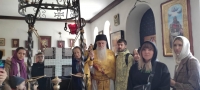 БЕЖЕНЦЫ С ДОНБАССА ПОСЕТИЛИ КАМАНСКИЙ МОНАСТЫРЬ В АБХАЗИИ