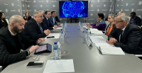 ВСТРЕЧА С СОПРЕДСЕДАТЕЛЯМИ МЕЖДУНАРОДНЫХ ДИСКУССИЙ ПО БЕЗОПАСНОСТИ И СТАБИЛЬНОСТИ В ЗАКАВКАЗЬЕ