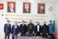 ТАРАЩ ХАГБА ВСТРЕТИЛСЯ С КОЛЛЕГОЙ ИЗ ЧЕЧНИ