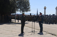 ГЕНЕРАЛЬНАЯ РЕПЕТИЦИЯ ВОЕННОГО ПАРАДА ПРОШЛА В СУХУМЕ