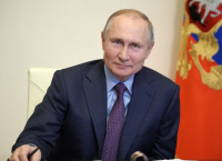 ВЛАДИМИР ПУТИН ПОЗДРАВИЛ АСЛАНА БЖАНИЯ С 15-ОЙ ГОДОВЩИНОЙ МЕЖДУНАРОДНОГО ПРИЗНАНИЯ НЕЗАВИСИМОСТИ РЕСПУБЛИКИ