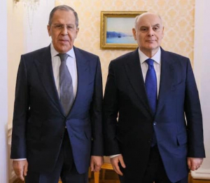 АСЛАН БЖАНИЯ ПОЗДРАВИЛ СЕРГЕЯ ЛАВРОВА С ДНЕМ РОЖДЕНИЯ