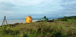 НА ПОЛИГОНЕ &laquo;НАГВАЛОУ&raquo; СОСТОЯЛИСЬ РОТНО-ТАКТИЧЕСКИЕ УЧЕНИЯ