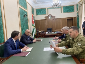 РАБОЧАЯ ВСТРЕЧА ПРЕЗИДЕНТА С ЧЛЕНАМИ СОВБЕЗА
