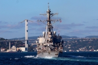 АМЕРИКАНСКИЙ ЭСМИНЕЦ PORTER УХОДИТ ИЗ ЧЕРНОГО МОРЯ