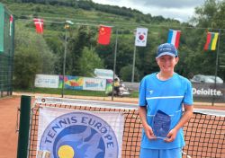 НЕСТОР ЦУЖБА &ndash; АБСОЛЮТНЫЙ ПОБЕДИТЕЛЬ ТЕННИСНОГО ТУРНИРА MOSEL CUP U12