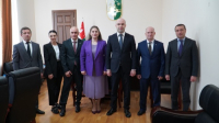 В ПАРЛАМЕНТЕ ПРОШЛА ВСТРЕЧА С ДЕЛЕГАЦИЕЙ ВЕРХОВНОГО СУДА РЕСПУБЛИКИ ЮЖНАЯ ОСЕТИЯ