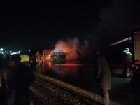 ЗАГОРЕЛСЯ АВТОМОБИЛЬ