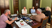 МИНИСТР ТУРИЗМА ВСТРЕТИЛСЯ С ПРЕДСТАВИТЕЛЕМ РОССИЙСКОГО УНИВЕРСИТЕТА СПОРТА &laquo;ГЦОЛИФК&raquo;