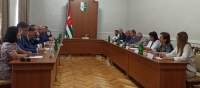 БАДРА ГУНБА ВСТРЕТИЛСЯ С ПРЕДСТАВИТЕЛЯМИ НАЦИОНАЛЬНОГО СОВЕТА  &laquo;АБАЗА&raquo;