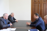 АЛЕКСАНДР АНКВАБ ПРИНЯЛ ПРЕДСТАВИТЕЛЯ ФЕДЕРАЛЬНОГО АГЕНТСТВА ПО РЫБОЛОВСТВУ РОССИИ