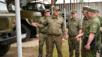 МИНИСТР ОБОРОНЫ ПРОИНСПЕКТИРОВАЛ ВОИНСКИЕ ЧАСТИ И УЧРЕЖДЕНИЯ СТРАНЫ