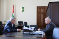 АЛЕКСАНДР АНКВАБ ОБСУДИЛ С ДИРЕКТОРОМ СФТИ МАРКОЛИЯ СОСТОЯНИЕ НАУЧНОЙ ОРГАНИЗАЦИИ