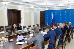 ОБСУДИЛИ ПРОЕКТ ПО ОБМЕНУ ОПЫТОМ В ВОПРОСАХ ЦИФРОВИЗАЦИИ СОЦИАЛЬНОЙ СФЕРЫ