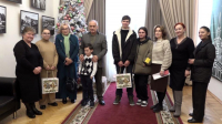 ПОДОПЕЧНЫХ ОТДЕЛА ОПЕКИ И ПОПЕЧИТЕЛЬСТВА ПОЗДРАВИЛИ С НАСТУПАЮЩИМ НОВЫМ ГОДОМ