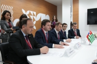 В РАМКАХ РОССИЙСКОГО ИНВЕСТФОРУМА ПОДПИСАНО ДВА СОГЛАШЕНИЯ С РЕСПУБЛИКОЙ АБХАЗИЕЙ