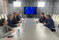 ВСТРЕЧА С ГЛАВОЙ МИССИИ МККК В АБХАЗИИ