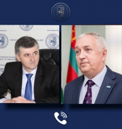 ИРАКЛИЙ ТУЖБА ПРОВЕЛ ТЕЛЕФОННЫЙ РАЗГОВОР С АЛЕКСАНДРОМ ВАТАМАНОМ