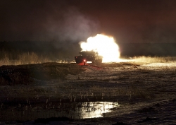 НОВОБРАНЦЫ РОССИЙСКОЙ ВОЕННОЙ БАЗЫ В АБХАЗИИ УЧАТСЯ СТРЕЛЯТЬ ИЗ ТАНКОВ В КРАСНОДАРСКОМ КРАЕ