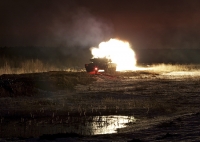 НОВОБРАНЦЫ РОССИЙСКОЙ ВОЕННОЙ БАЗЫ В АБХАЗИИ УЧАТСЯ СТРЕЛЯТЬ ИЗ ТАНКОВ В КРАСНОДАРСКОМ КРАЕ