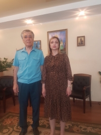 АНДЗОР ГООВ ВСТРЕТИЛСЯ С МИНИСТРОМ ЗДРАВООХРАНЕНИЯ ЛНР
