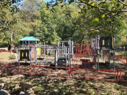 НОВАЯ ДЕТСКАЯ ПЛОЩАДКА ПОЯВИЛАСЬ В СЕЛЕ ПСХУ