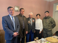 ВЕТЕРАНУ ВОВ АЛЕКСЕЮ ЯГУПЕ ИСПОЛНИЛОСЬ 100 ЛЕТ