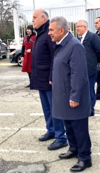 ПРЕЗИДЕНТ ТАТАРСТАНА ПРИЕХАЛ В АБХАЗИЮ С НЕОФИЦИАЛЬНЫМ ВИЗИТОМ