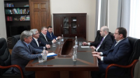 СПИКЕР ПАРЛАМЕНТА ВСТРЕТИЛСЯ С ДЕЛЕГАЦИЕЙ РЕСПУБЛИКИ ТАТАРСТАН