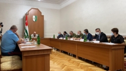 ПРЕЗИДЕНТ АСЛАН БЖАНИЯ ПРОВЕЛ ЗАСЕДАНИЕ СОВБЕЗА