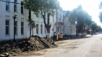 РЕМОНТНЫЕ РАБОТЫ ПО ЗАМЕНЕ ТРОТУАРНОЙ ПЛИТКИ