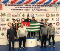 ЛЕОНИД АРИСТАВА &ndash; ЧЕМПИОН ТУРНИРА ПО ВОЛЬНОЙ БОРЬБЕ