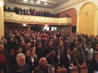В ГУДАУТЕ ВО ДВОРЦЕ КУЛЬТУРЫ ПРОХОДИТ ВСТРЕЧА ЛИДЕРОВ БЛОКА ОППОЗИЦИОННЫХ СИЛ АБХАЗИИ С ОБЩЕСТВЕННОСТЬЮ