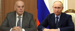 АСЛАН БЖАНИЯ ПОЗДРАВИЛ ВЛАДИМИРА ПУТИНА С ПОБЕДОЙ НА ВЫБОРАХ ПРЕЗИДЕНТА РОССИИ