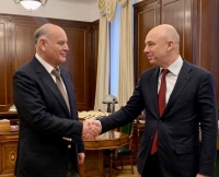 АСЛАН БЖАНИЯ ВСТРЕТИЛСЯ С МИНИСТРОМ ФИНАНСОВ РОССИЙСКОЙ ФЕДЕРАЦИИ АНТОНОМ СИЛУАНОВЫМ