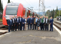ПОЕЗДКА ЭЛЕКТРОПОЕЗДА &laquo;ЛАСТОЧКА&raquo; В ТЕСТОВОМ РЕЖИМЕ