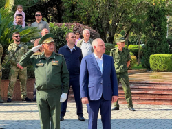 В СУХУМЕ ПРОШЛА ГЕНЕРАЛЬНАЯ РЕПЕТИЦИЯ ПАРАДА ПОБЕДЫ