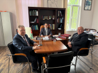 ПРЕЗИДЕНТ АКАДЕМИИ НАУК АБХАЗИИ ПРИНЯЛ ЗАМЕСТИТЕЛЯ ПРЕЗИДЕНТА РАН