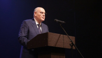 АСЛАН БЖАНИЯ ПОЗДРАВИЛ СОТРУДНИКОВ МИНИСТЕРСТВА ОБОРОНЫ С ДНЁМ ПОБЕДЫ