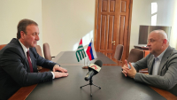 ВЛАДИМИР ДЕЛБА ВСТРЕТИЛСЯ С ПРЕДСЕДАТЕЛЕМ ПРАВИТЕЛЬСТВА САМАРСКОЙ ОБЛАСТИ