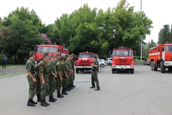 УЛИЦЫ СТОЛИЦЫ БУДУТ МЫТЬ С  ПОМОЩЬЮ  ПОЖАРНЫХ МАШИН