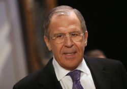 ИСПОЛНЯЮЩИЙ ОБЯЗАННОСТИ ПРЕЗИДЕНТА РА ВАЛЕРИЙ БГАНБА ПОЗДРАВИЛ МИНИСТРА ИНОСТРАННЫХ ДЕЛ РФ СЕРГЕЯ ЛАВРОВА С ЮБИЛЕЕМ